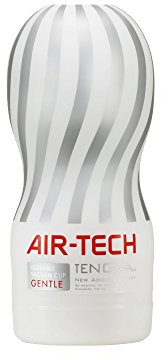 TENGA Air-Tech Wiederverwendbare Masturbationshilfe für Männer, Weiß (Gentle), Regular