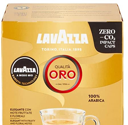 Lavazza Capsule Caffè A Modo Mio Qualità Oro, 10 Confezioni da 12 Capsule [120 Capsule], Intensità 8