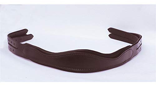 Hans Melzer Genickstück für Halfter braun Warmblut