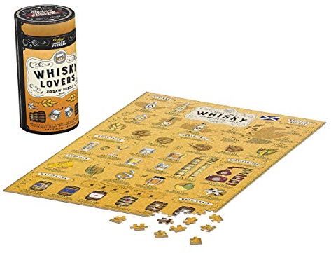 Ridley's Games JIG042 - Whisky-Liebhaber Puzzle, Gelb
