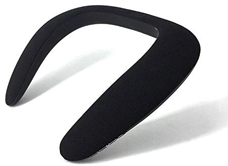 Shoulder Speaker for Nokia 5.1 Smartphone Wireless Bluetooth Neck (Black)