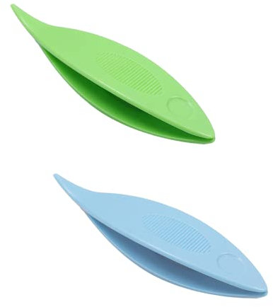 Occhi Schiffchen Kunststoff, 2 Pcs Tatting Shuttle Weaving Tool, Bunte Tatting Shuttle, Stricknadeln Big Eye Nadeln Occhischiffchen, für DIY Hand Spitze Herstellung