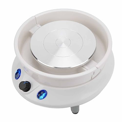 Töpferformmaschine, abnehmbare ABS-Töpferscheibe in leuchtenden Farben für den Heimgebrauch für Eltern-Kind-Aktivitäten