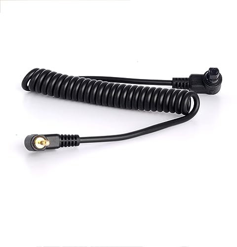 HangTon Remote Shutter Release Trigger Cable for Canon R3 R5 1DX 6D 7D 5D MKIII 60D EOS SLR Camera, 3.5mm Controller to N3