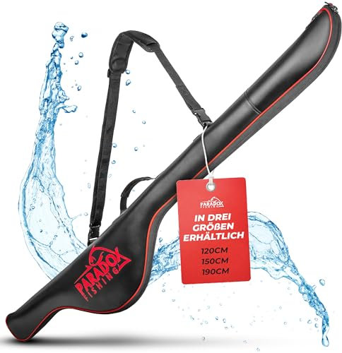 Paradox Fishing Eva Rutentasche 190cm - Material ist 100% wasserdicht - Angeltasche Rutentasche Rutenfutteral Angelrutentasche