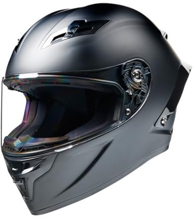 Vintage Motorradhelm DOT/ECE-Zugelassen, Mit Visier Motocrosshelme Herren Damen, Motorrad Integralhelme, Motorrad Jethelme Für Erwachsene, Open Face Helme Für Chopper Scooter ( Color : B , Size : XL=6