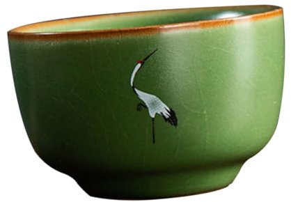 Alipis 1pack Ruyao Tea Cup Capacity Chinese Style Infuser Tea Cup Decorative Porcelain for Home