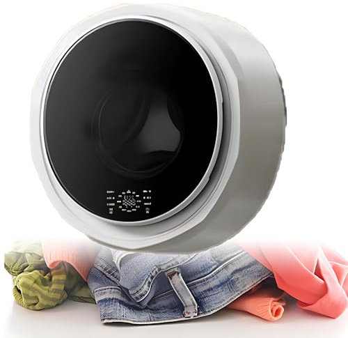 YZRDCXM Mini Lavadora Y Secadora,Lavadora De Pared,Secadora De Ropa Completamente Automática, Lavadora con Secado por Condensación for RV Y Espacios Pequeños