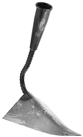 POPETPOP Hacke Klinge Rasenkantenschneider Handbuch Werkzeug Schaufeln Zum Graben Gartengerät Handhaben Pinne Pflug Rechen Hackkopf Aus Edelstahl Rostfreier Stahl