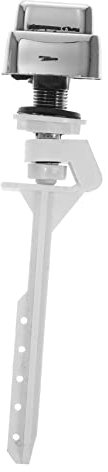 SHINEOFI 4 Stück Teiliges Toilettenspülknopf für Wasserbehälter Seitliche Montage Langlebiger Einfache Installation für Standard Wc Spülkästen