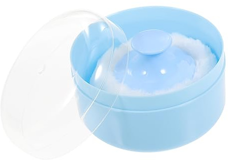 Beaupretty De Polvo Corporal Recipiente Kit De Para Talco Con Aplicador Esponjoso Para Bebés