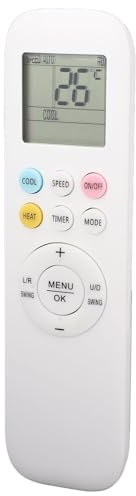 EBTOOLS YKR T 011E Condizionatore Universale Sostituzione Telecomandata per Loriot - Facile Utilizzo, Display Chiaro, Design