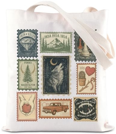 Vampire Movie Merchandise Tote Bag HOA HOA HOA Season Shoulder Bag Forks Washington Gift Vampire Brother Lovers Gift For Fans