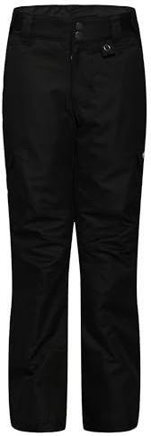 Arctix Kids Snow Sports Cargo Snow Pants with Articulated Knees, Black, Medium
