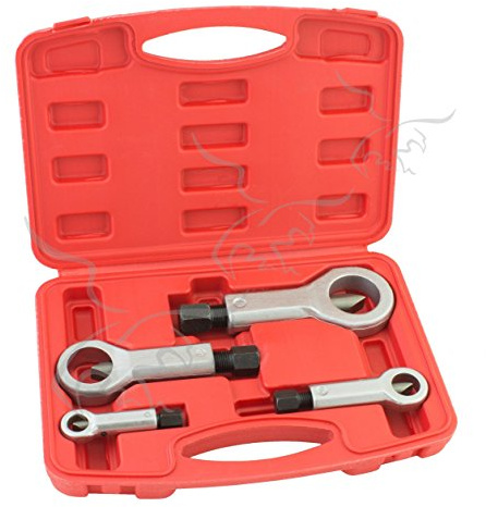 MALETÍN DE 4 LLAVES PARA ROMPER TUERCAS 9-36 mm