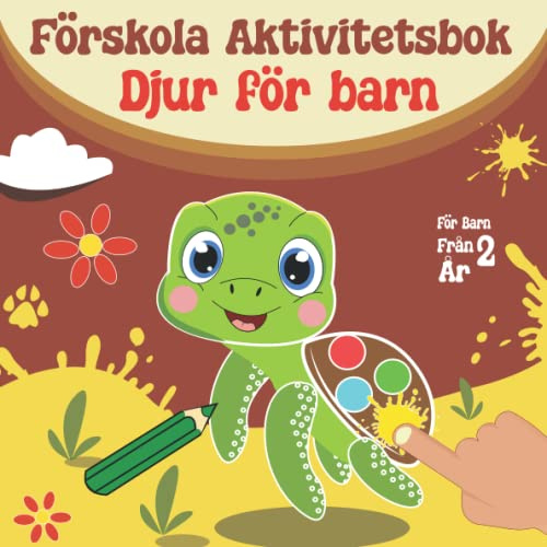 Förskola Aktivitetsbok Djur För Barn: Prickmarkörer Hantverksbok söta djur för småbarn och barn | Målarbok med 40 söta motiv för kreativt målande