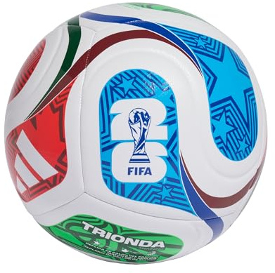 Adidas FIFA World Cup 26 Trionda – Unisex Adult Training Ball, White 36 2/3 EU