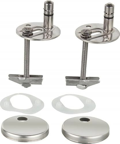Ramm Scharniere zur Befestigung des Duravit, Roca, V&B Toilettensitzes