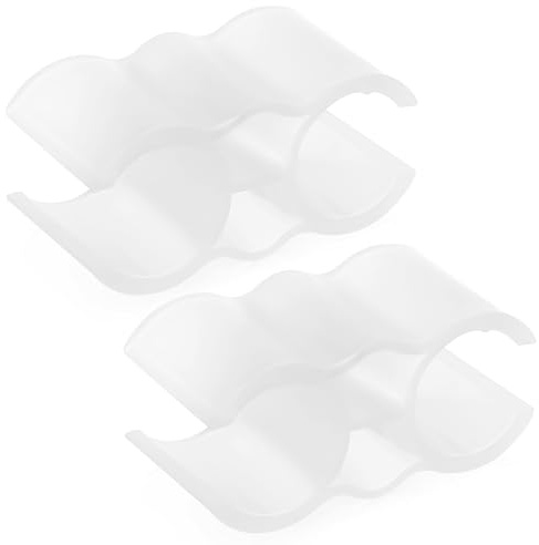 Hemobllo Clip de Conexión Doble Fácil Instalación y Fijación Segura, Accesorio Adecuado para Limpieza Hogar, Pack de 2 Unidades para Escoba y Recogedor de Plástico Blanco