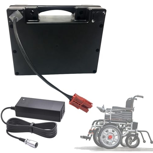 SSCYHT Batería Litio 24 V 20 Ah 25 Ah 18 Ah Batería Repuesto 24 V Baterías sillas Ruedas eléctricas 10 Ah Baterías de Iones de Litio para Motores 100 W a 1200 W,24v15ah Anderson 193mm
