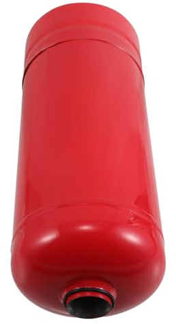 WHAMVOX Bombola Estintore Vuota in Acciaio Portatile da 2 Kg per Ricarica Fai-da-te, Serbatoio Resistente ad Alta Pressione per Sicurezza Casa, Auto e Barca