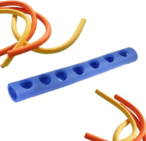 Schwimmnudel Verbinder - 2 Stück Verbindungsstück Mit Löchern | Poolnudel Steckverbindung Für Schwimmhilfe | Steckverbinder Hülse Für Kinder & Erwachsene