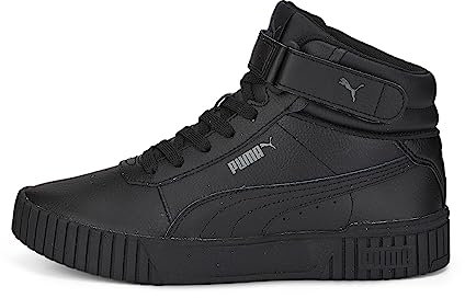 PUMA Damen Carina 2.0 Mid Turnschuhe, Puma Black Puma Black Dark Shadow, 38 EU