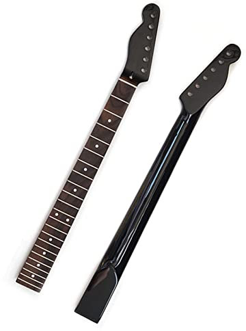 E-Gitarrenhals Ersatz Hals Aus Kanadischem Ahorn Für Linkshänder Für TL-Gitarrenhals Glänzender E-Gitarrenhals