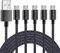 SILCOSTAR USB Micro Braided Sync Charging Cable For Sony Experia X,XA,XA Dual,XA Ultra,Experia M,M2,M2 AQUA,Experia M4 AQUA,M5,Experia E5,Z5,Z4V,Z3+