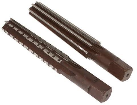 2 Teile/satz Hand Reibahlen Set MT0/MT1/MT2/MT3/MT4/MT5/MT6/Rough-edge Morsekegel Reibahle(Size:MT0)