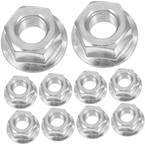 Toddmomy Pcs Chainsaw Nuts Set Bolts Set Lock Nuts for Chainsaw Bar Guide Kit Accessories