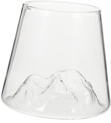Cabilock Japanese Style Glass Beer Cup Large Juice Cup Creative Drinking Mug for Office Home