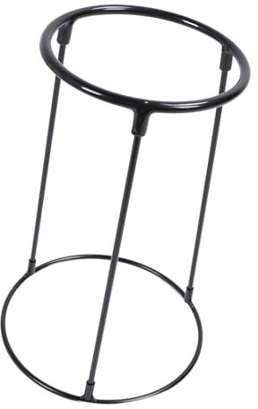 Riuulity Carbon Stahl Leichtes Djembe -Stand für Heim und Geschäfte mit Universellem Stand Design für Einzigartiges Spielerlebnis