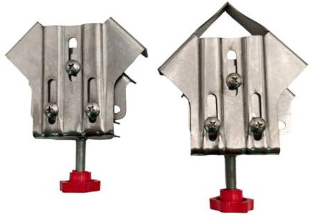 Sharplace Lot de 2 serre-joints d'angle légers pour cadres, pour menuiserie, projets de rénovation et d'amélioration de l'habitat.