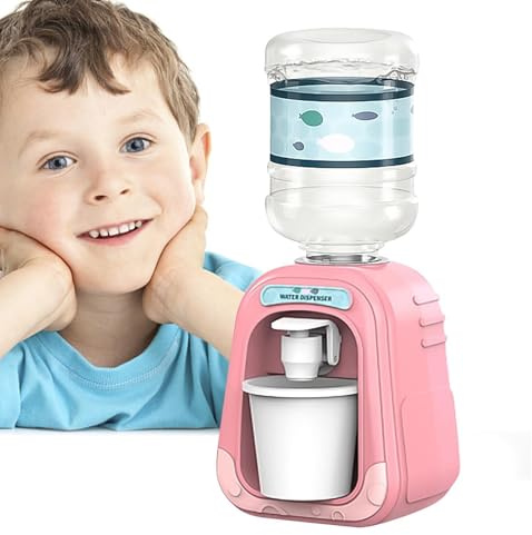 Dispensador Agua Infantil - Mini Cocina Educativo, Juego Simulacion | Funcion Realista Flujo Agua Ligero Resistente, Casa Juego Rol Regalo Ninos
