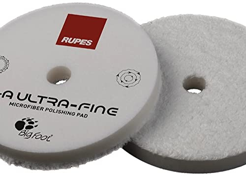 Rupes Bigfoot DA Mikrofaser Polierschwamm/-Pad 135 mm Ultra Fine