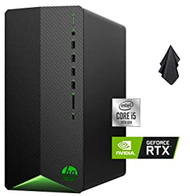 HP 2022 Pavilion Gaming Desktop TG01 Gaming Desktop, Intel Core i5-10400F Processor, NVIDIA GeForce RTX 3060, 9 Ports, HDMI, Wireless-AC, Bluetooth, Windows 11 Home (16GB RAM | 1TB SSD)