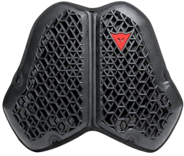 Dainese - Pro-Armor Chest L2, Adult Motorbike Chest Protector, Certified Level 2 Moto Breast Protector, One Piece Motorcycle Thorax Protector, Lightweight and Breathable, Unisex, Black