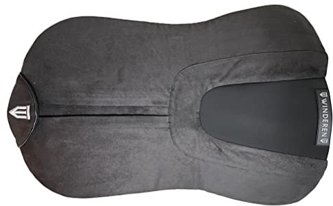 Winderen Sattelpad fürs Dressurreiten Hülle - Coal, Größe:S