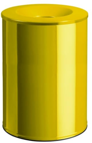 Corbeille à papier antifeu Neo - 30l - jaune colza - RAL 1021