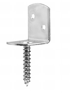 SunnyDeals L-Beschlag V2A Edelstahl, Zaunbeschlag, 90 Stück | Korrosionsbeständig und rostfrei – ideal für Zäune, Holzkonstruktionen und Montagearbeiten.