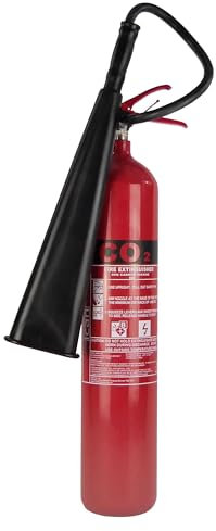 iCan 5kg CO2 Fire Extinguisher - Legal Standard - Heavy-Duty Protection for Industrial Spaces