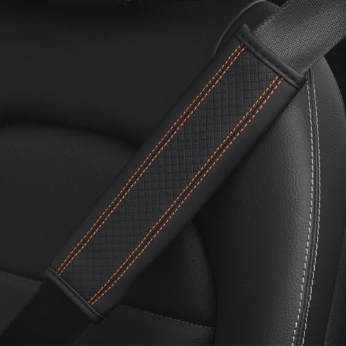 HBDTNTKF 2 Stück Auto Gurtpolster Für V-W Touareg 7P 2010-2018, Bequemer Atmungsaktive Sicherheitsgurt Abdeckung Schulterpolster Schulterschutz Innere Zubehör,G
