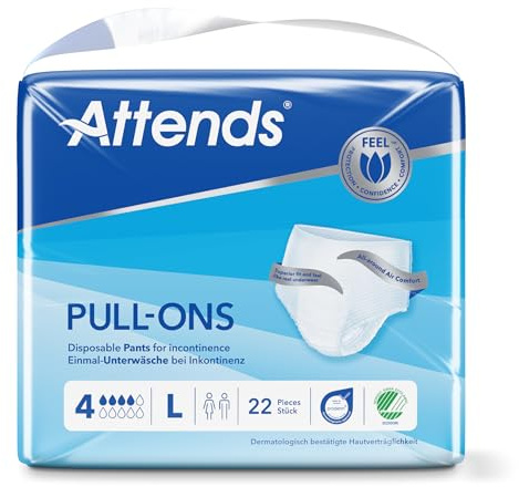 Attends Pull-Ons 4 Large 88 Stück (4x22 Stück)
