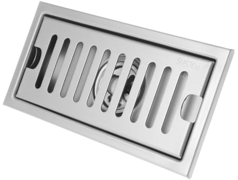 DIYEAH Filtro Di Scarico Pavimento in Acciaio Inossidabile Copertura Doccia Anticalcare Tappo Di Drenaggio Per Bagno Accessorio Di Pulizia Per Doccia