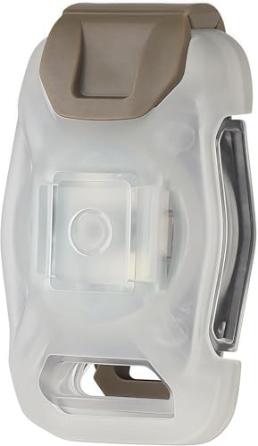 Luz de señalización táctica N.ANO con 2 modos de iluminación IR para casco de airsoft, chaleco MOLLE, caza, tiro, combate, L.ED [Clase energética A] (Khaki)