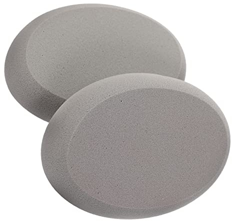 SHERCHPRY Esponjas de Maquillaje Mujer 2piezas Polvos Fijadores Delicadas Material Poliuretano Hidrofílico para Base Compacto Uso en Día de San Valentín