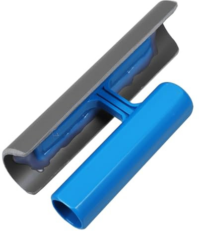 SHINEOFI Plastic Cement Trowel Concrete Edger Curved Edge Detailer Hand Tools for Concrete Flat Trowel Brick Laying