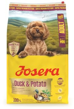 Josera Mini Adult Duck & Potato 10 kg Trockenfutter für Hunde