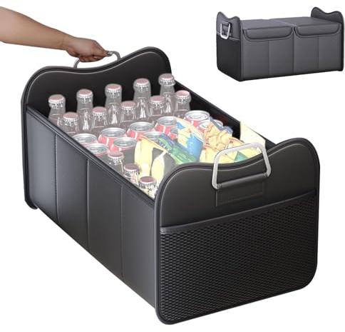 Organizzatore del bagagliaio - Scatola portaoggetti pieghevole per auto